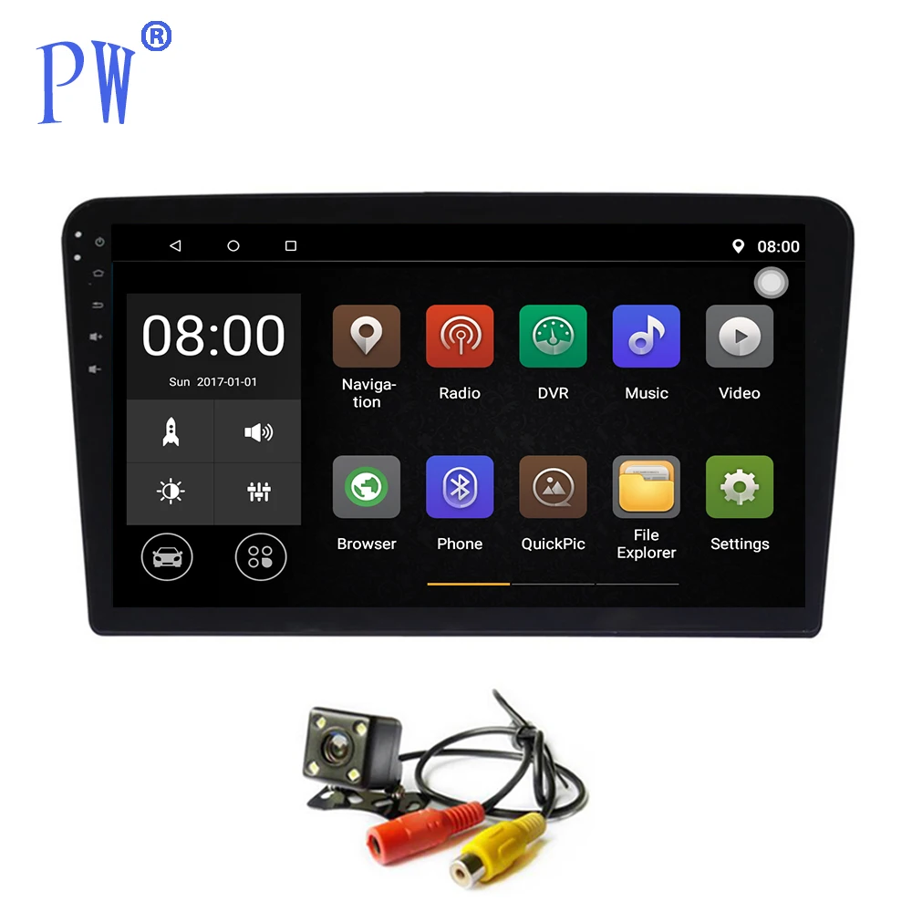 

Android 7.1 Car Radio GPS Navi for Volkswagen Bora 2013-2015 Car Multimedia Player Stereo Audio Head Unit with WIFI BT Map M