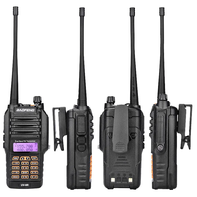 Baofeng UV-9R PLUS 10 Вт Водонепроницаемая рация Двухдиапазонная UHF VHF морская ветчина CB радиопередатчик PMR 446 UV 9R передатчик