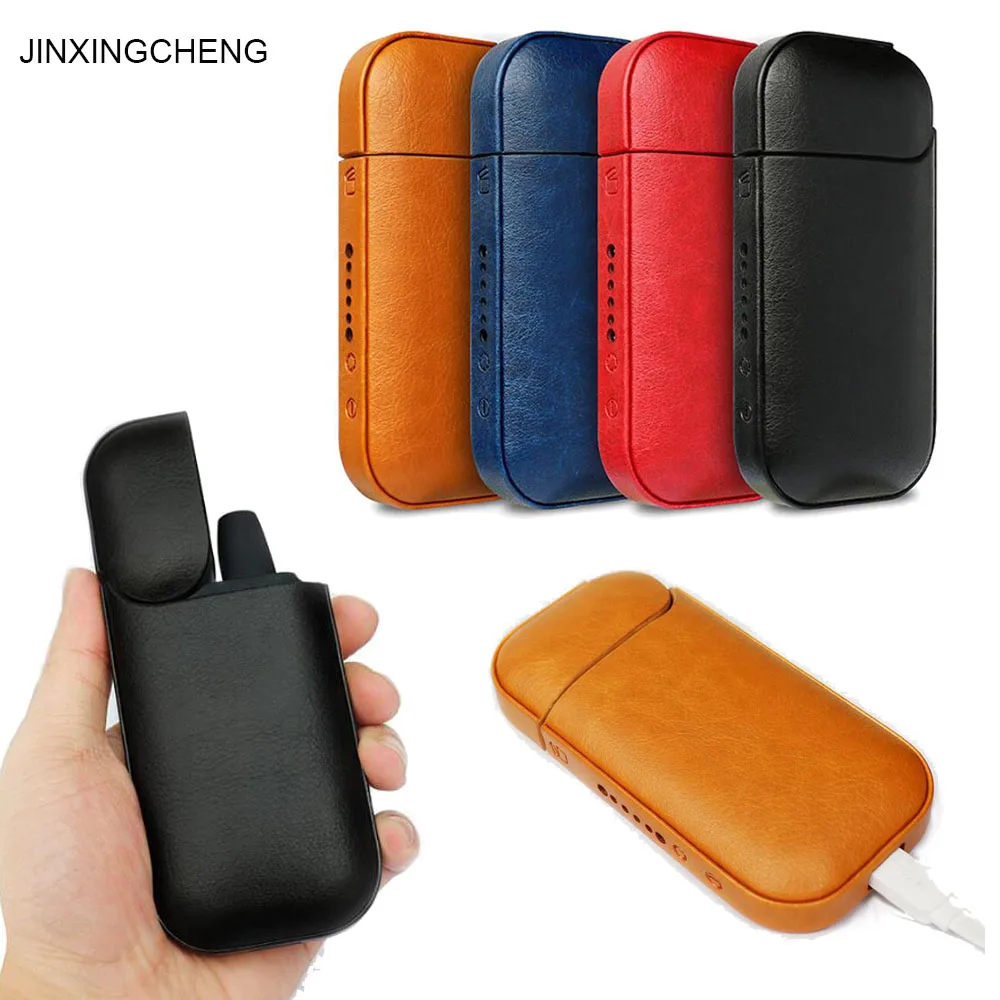 Чехол JINXINGCHENG для IQOS 2 4 Plus чехол кожаный защитный держатель|Сумки CD/DVD-плеера| |