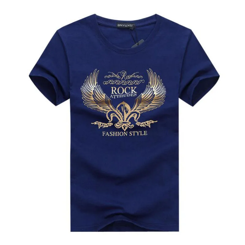 

Men summer t-shirt printed pattern casual men short sleeve t shirt plus size tshirt homme S-5XL free shipping