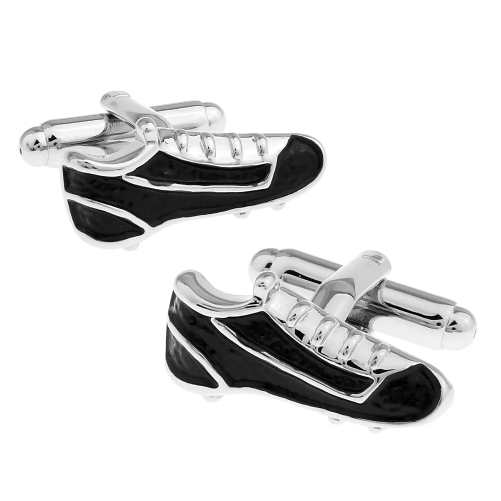 

Free shipping novelty cufflink football shoes design brand cuff links for men 170058
