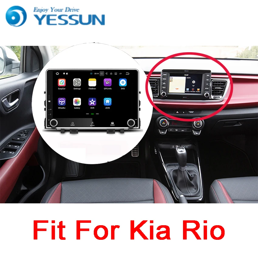 YESSUN для Kia Rio YB~ Android автомобильный навигатор gps HD сенсорный экран Аудио Видео Радио стерео Мультимедийный плеер без CD DVD