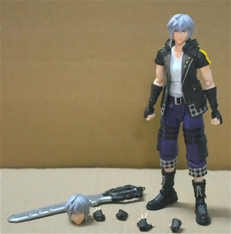 

6" Authentic Square Enix Bring Arts Kingdom Hearts 3 Riku Action Figure NO BOX