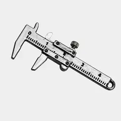 Аксессуары брелок милый подарок портативный кулон брелок инструмент штангенциркуль мини сумка унисекс автомобиль цинковый сплав прочный