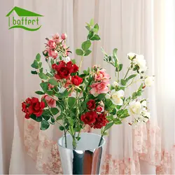 Цвет ful сладкий маленькая капуста Роза полноценный цветок моделирования французской сельской филиал высокое Цвет дешевые букет 73 см
