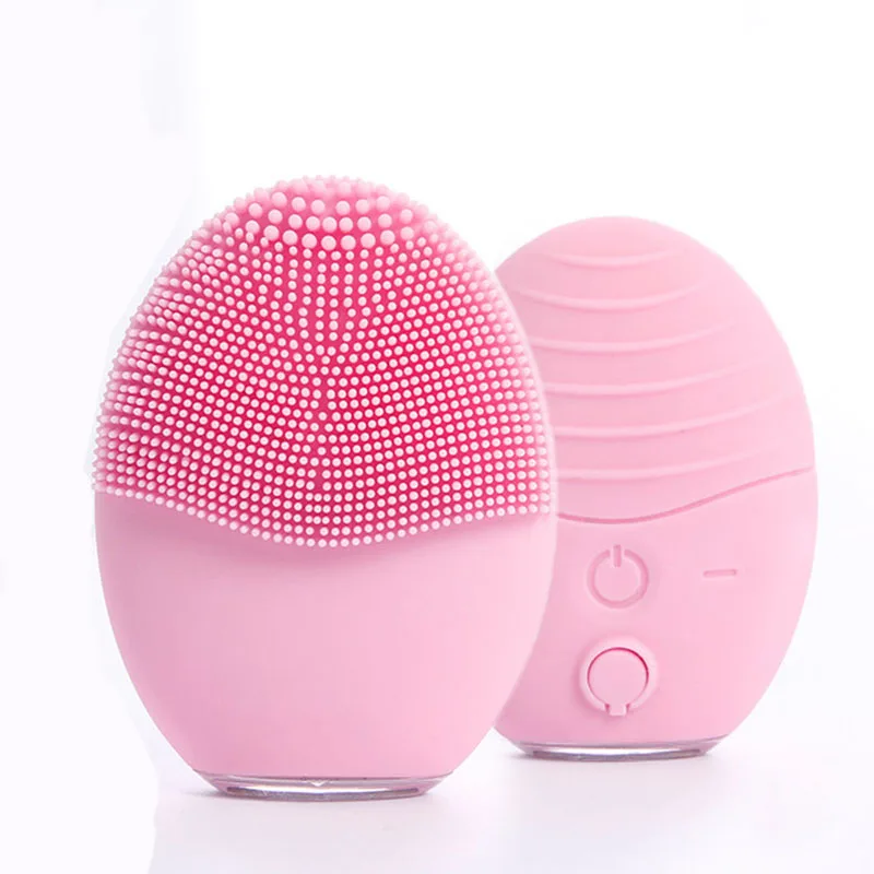 

Silicone cleansing instrument electric wash instrument ultrasound face cleansing brush face to blackhead vacuum pore cleaner