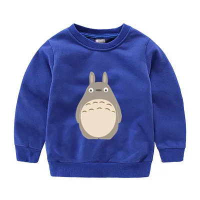 От 2 до 12 лет Totoro/Детский свитер Милая осенняя одежда для малышей Топы для мальчиков и девочек, свитер 06