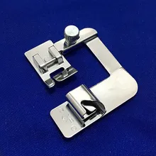 El pie de dobladillo enrollado rizador de 4/8