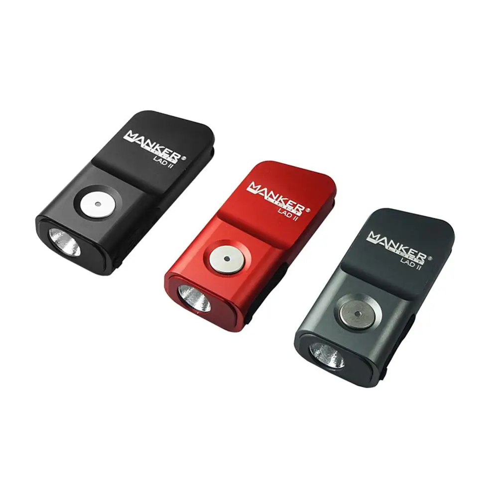 Светодиодный мини фонарик MANKER LAD II перезаряжаемый с USB разъемом 300 люмен CREE XPG3 / High