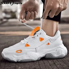 2019 Men Sneaker Breathable Comfort Lace-up Fashion Footwear Top Quality Patchwork Leisure Shoes For Men mycolen 2018 new arrival fashion leisure white shoes men sneaker shoes lace up cross strap shoe breathable calzado hombre
