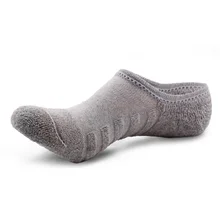 1 пара хлопковых женских спортивных носков с низким вырезом для бега, йоги, спортзала, фитнеса, кремния, нескользящая подошва, тапочки, удобная обувь