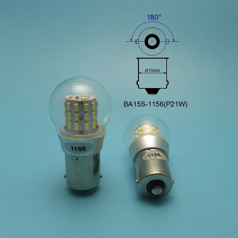 P21/5 Вт BA15S светодиодный лампы P21W Автомобильная Противо-Туманная задние тормозные огни поворота 3014 Светодиодный свет R5W л запасные лампы