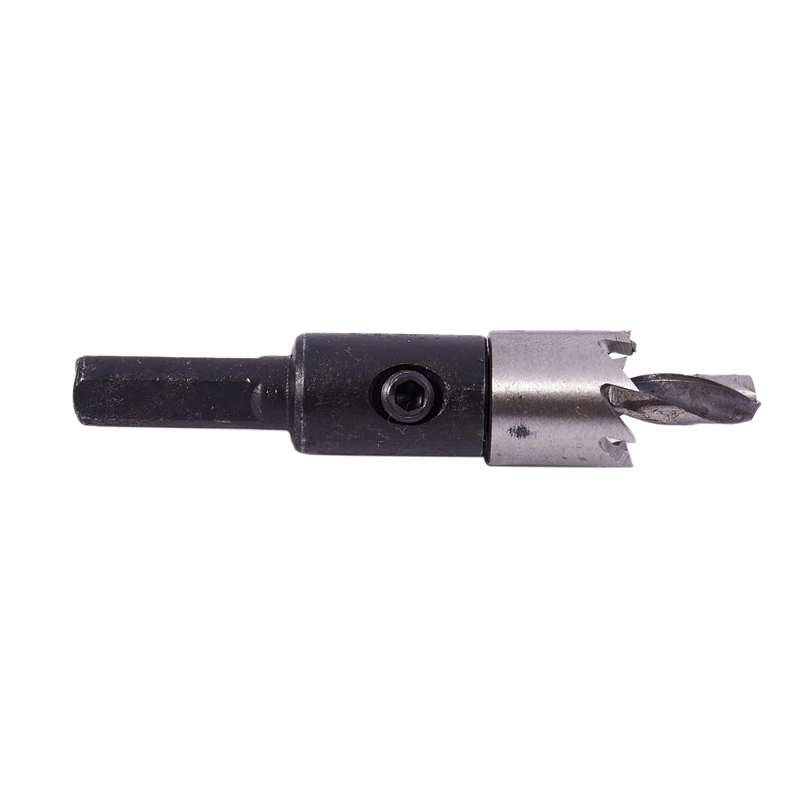 Черный HSS вал 5 мм Твист Сверло 13 мм режущий инструмент отверстие пилы с шестигранным ключом