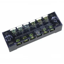 6 полюсов автоматический Морской Компас распределения питания шины бар клеммный блок набор 15A 600 в комплект I