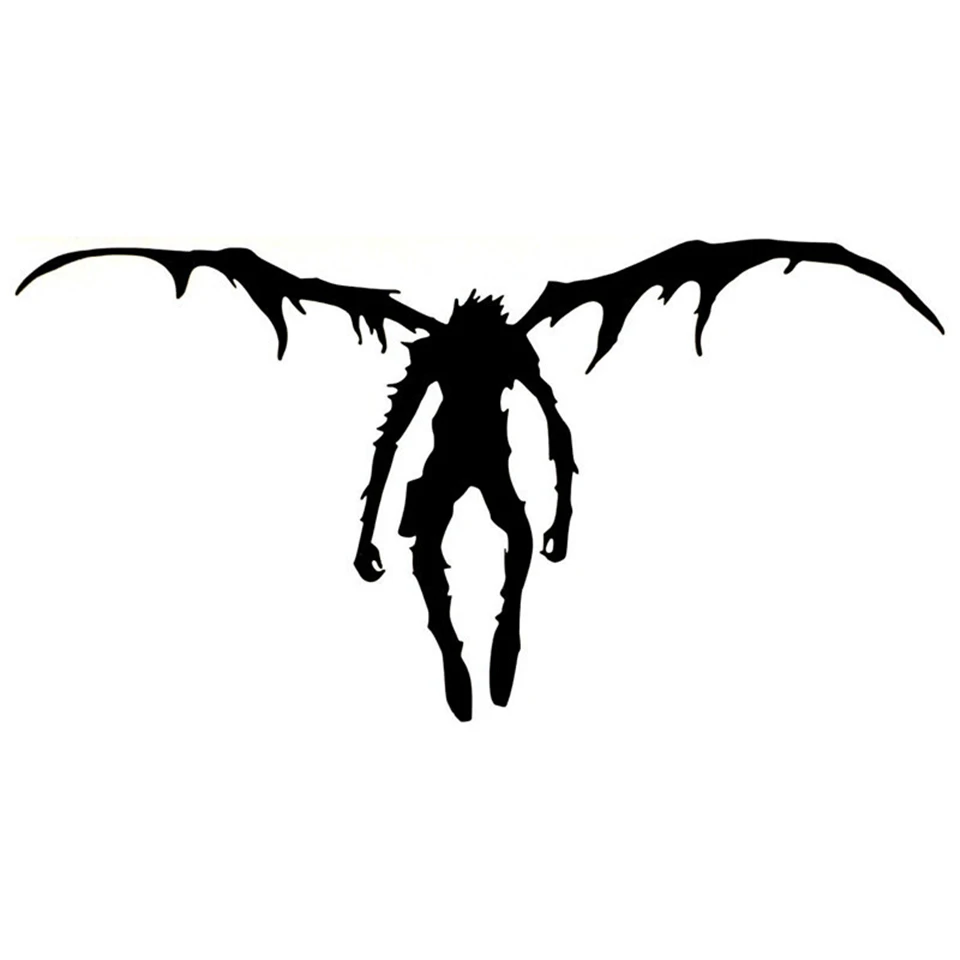 Death Note Ryuk Fashion Vinyl Car Sticker Car-Styling Creative Car Body Window Wall Reflective Decorative Stickers 16.8cm8 (7)_