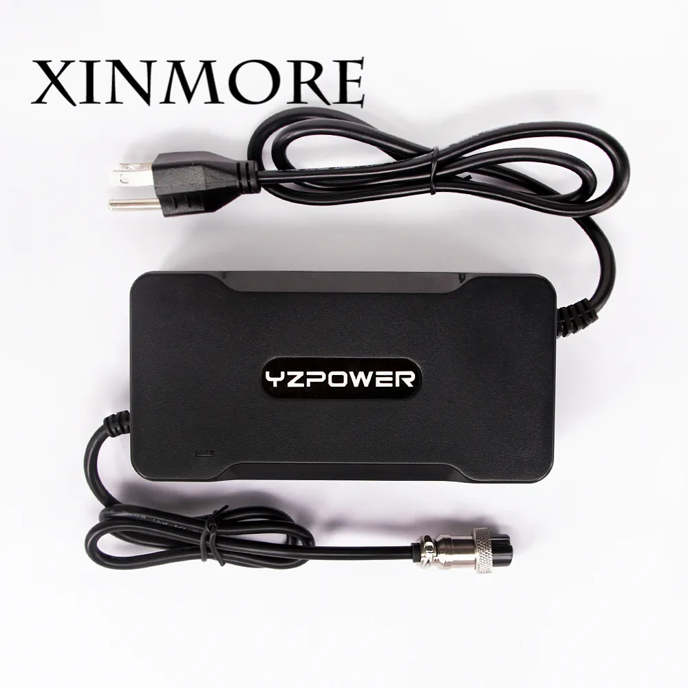 YZPOWER 54.6V 4A 3A Lithium Li-ion Battery Charger For 48V Lipo Bike Power Tool Scooter Battery Pack