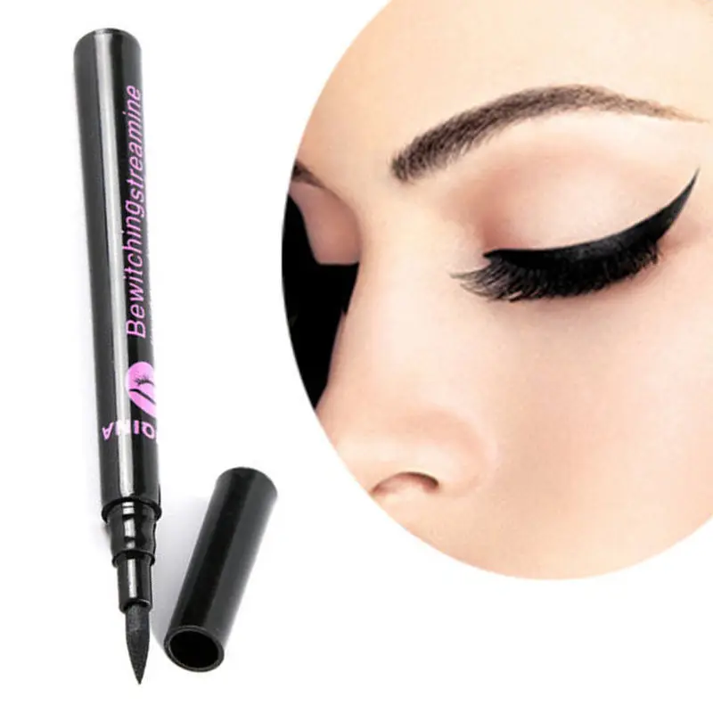 1 pcs Black Waterproof Eyeliner Liquid Eye Liner Pen Pencil Cosmetic Gift Maquillaje 1 pcs Black Waterproof Eyeliner Liquid Eye Liner Pen Pencil Cosmetic Gift Maquillaje