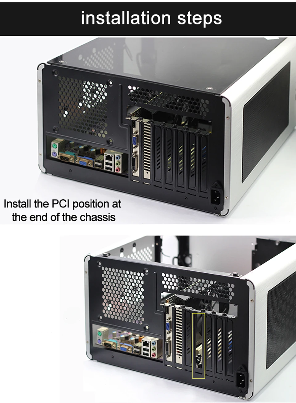 Компьютер/ПК PCI-e видеокарта стенд охлаждения 8 см вентилятор Универсальный GPU led вентилятор партнер Ультра тихий видео карта двойной держатель кулер