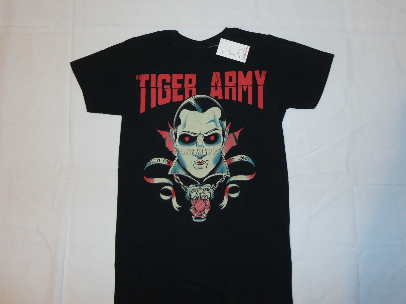 

TIGER ARMY VAMPIRE NEW T-SHIRT S-3XL PSYCHOBILLY PUNK ROCK BAT NICK 13 Top Quality 2019 New Brand Men T SHIRT Top Tee