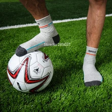 20 pairs/Lot 77% Cotton Knee-High Men Sport Non-slip Socks Running Camping Sock Calcetines Basketball Soccer Fitness Men Socks