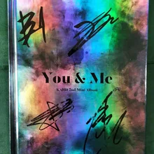 Подписанный KARD K.A.R.D autographed mini2nd альбом You& Me CD+ Фотокнига KPOP autoграф 112017