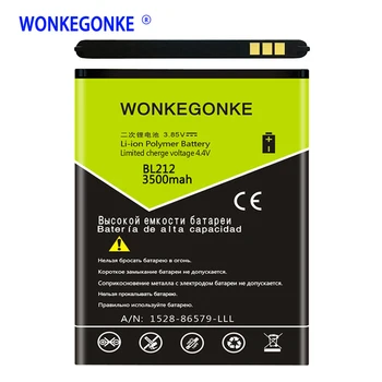 

WONKEGONKE BL212 Li-ion Battery Replacement For Lenovo a708t A628T A620T S898T S8 A780E Batteries Bateria