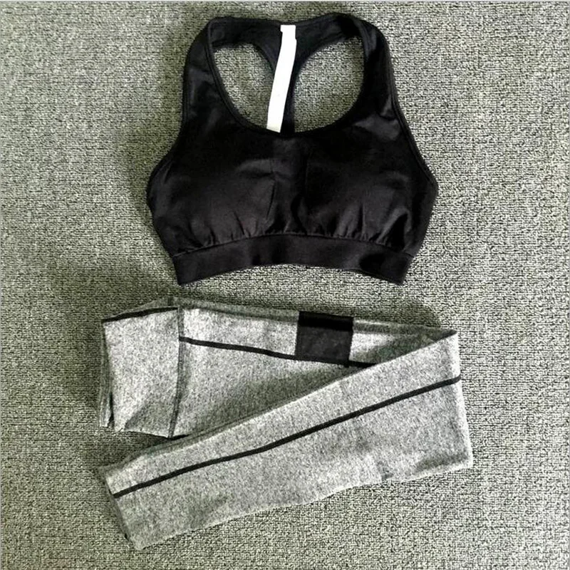

Seamless Gym Yoga Set Workout Clothes For Women Sports Bra and Leggings Set Sports Wear Fitness Push-up Clothing Athletic Sports