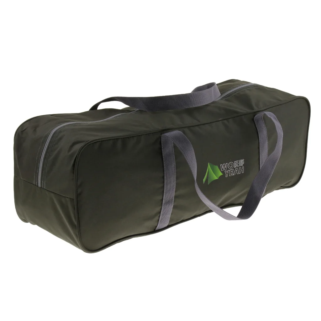 2Pcs Waterproof   Oxford Cloth Outdoor Travel Duffel Bag Camping Equipment Zipper Storage Bag M/L For Camping Hiking Travel