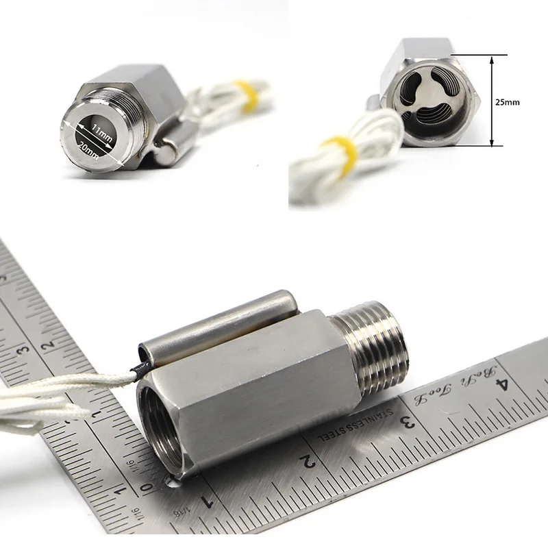 1/" 110 В 220 В датчик расхода жидкой воды переключатель с наружной резьбой порты металлический корпус ZFS-03S