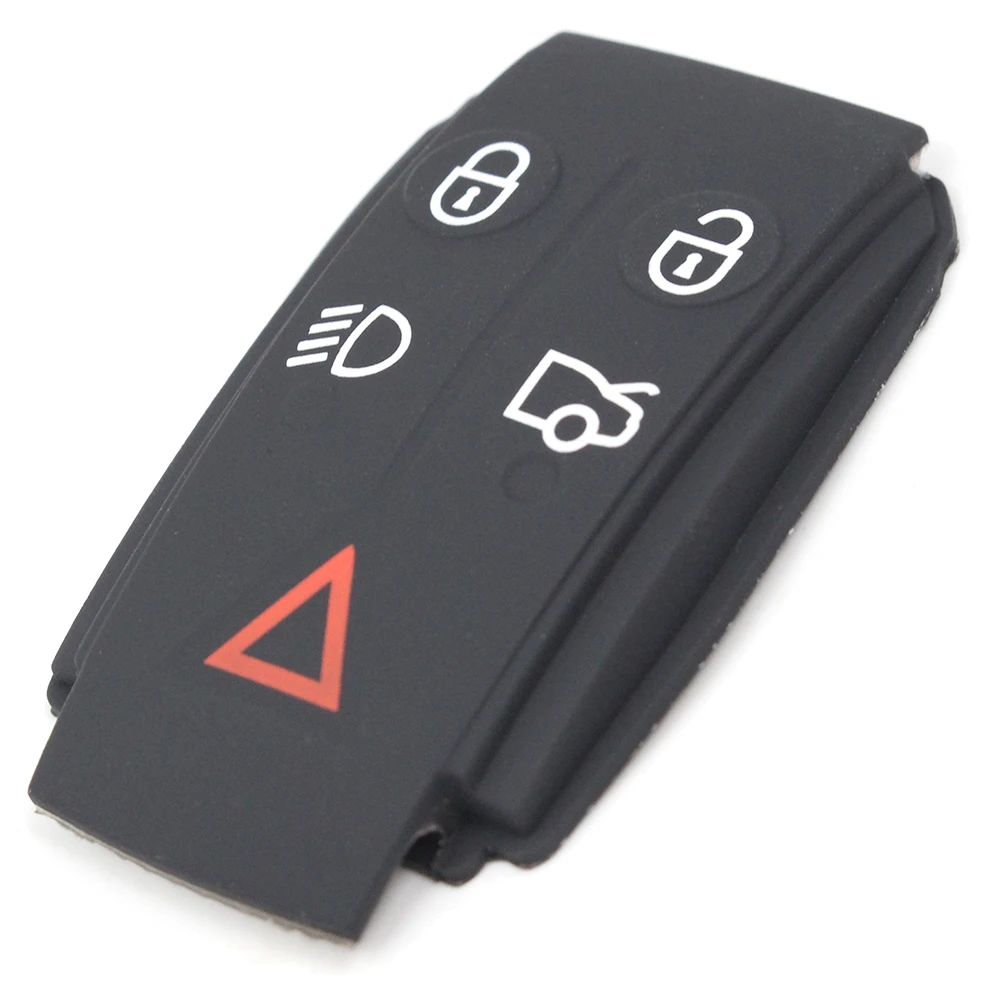 KEYECU Replacement Remote Case Rubber Skin Jacket Key Fob Cover for