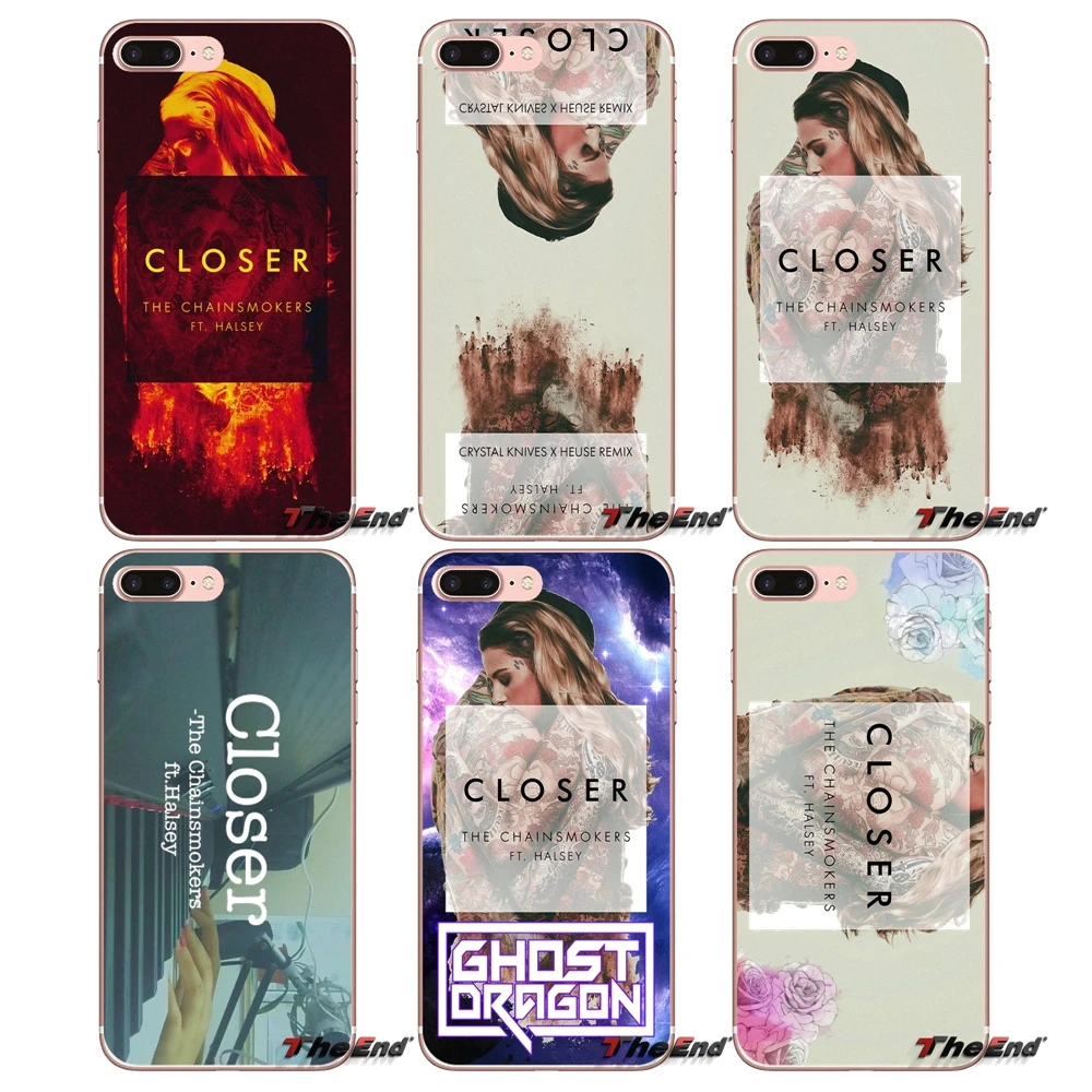 Для Huawei G7 G8 Ascend P7 P8 P9 Lite Honor 4C 5X 5C 6X Mate 7 8 9 Y3 Y5 Y6 II Pro Closer Chainsmokers Featuring Halsey Case | Мобильные