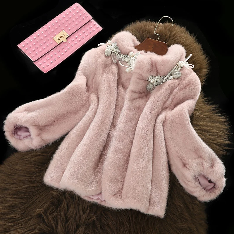 

Water mink coat whole mink fur coat female mink hair Haining 2018 new short paragraph fashion accessories young winter