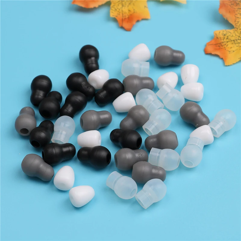 

10pcs/lot 2cm*1.2cm Soft Earplugs Comfortable And Soft Stethoscope Earplug Eartips Earpieces For Stethoscope 4 Colors