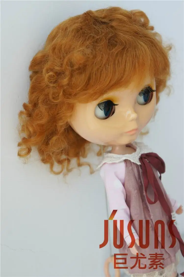 JD181 1/3 9-10 дюймов длинные кудрявые мохер BJD куклы парики SD dolll волосы модные куклы аксессуары