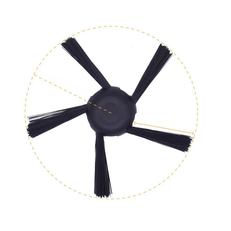 

5Pcs Ultra Performance Filters & 3Pcs 5-Arms Upgraded Side Brushes Kit Replacement For Neato Connected D5 D6 D7 Wi-Fi Enabled