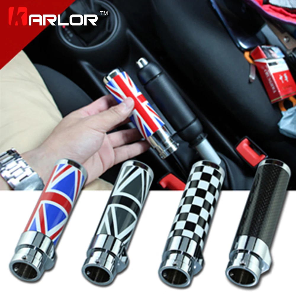 Для BMW mini cooper clubman R55 R56 углеродное волокно/черный/красный Union Jack клетчатый ручной