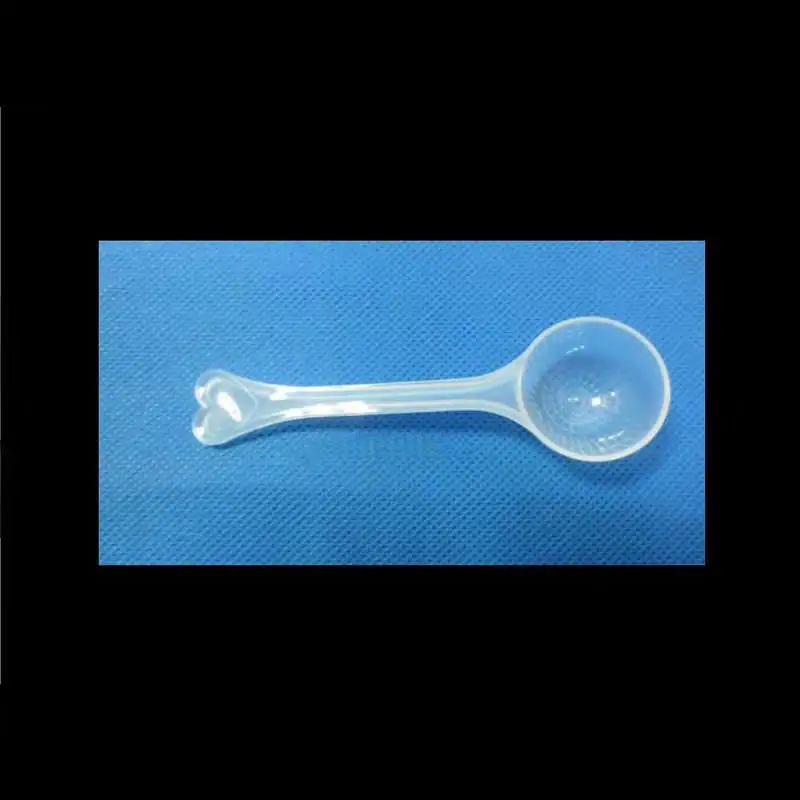 Free Shipping 100pcs/lot 3g Plastic Scoop 3 Gram Spoon 6ML Food Grade