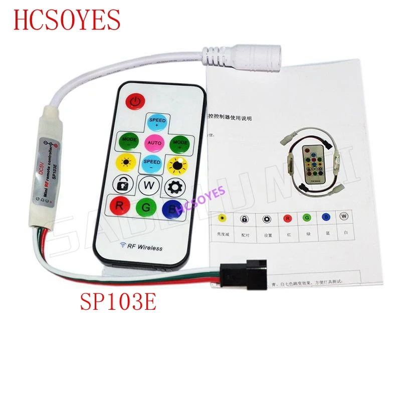 SP103E/SP105E/SP106E/SP107E/SP108E/SP110E Wi Fi WS2811 WS2812B светодиодный музыкальный контроллер WS2801