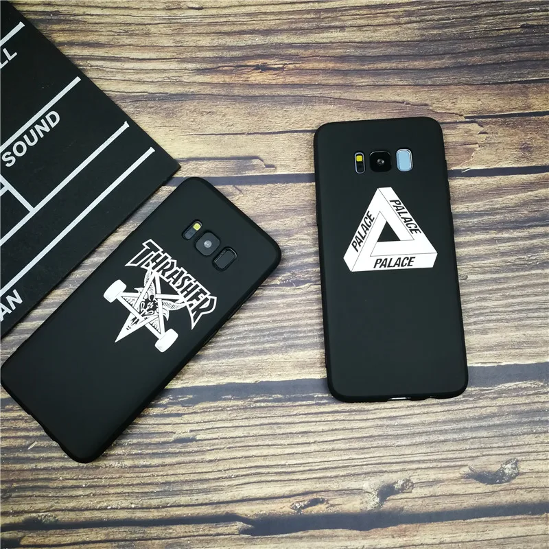 

Street palace phone cover case for iphone X XS MAX XR 8 7 6 6S plus soft matte silicone for samsung galaxy s8 s9 plus note 8 9