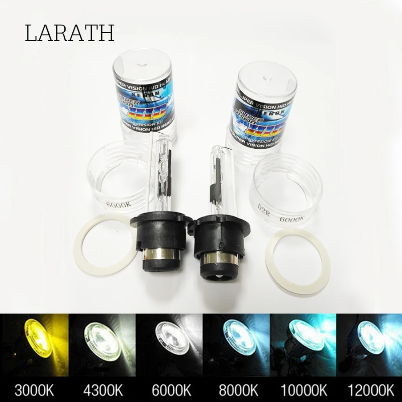 2 шт. D2C D2S D2R 6000K HID сменный лампы 35W 12V авто фары