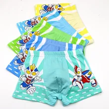 10 шт./лот, трусы-плавки для мальчиков, детские трусы с рисунком из мультфильма «Гадкий я»