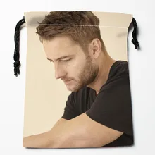 Новые Пользовательские Джастин Хартли сумки индивидуальные сумки-кисеты Подарочные мешки с принтом 27x35 см компрессионный тип сумки