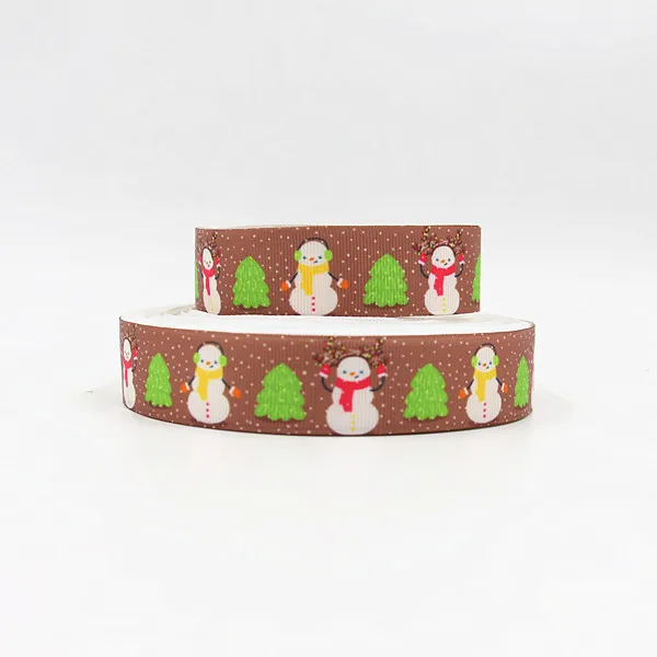 

wm 10 yards lot 7/8inch 22mm 150629002 Christmas grosgrain ribbon