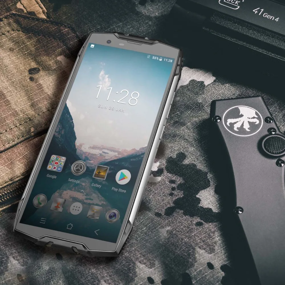 Top Blackview BV6800 Pro IP68 IP69K Rugged Smartphone 5.7"FHD 4GB+64GB 16.0MP Mobile Phone  MT6750T Octa Core Android 8.0 NFC 4G 4