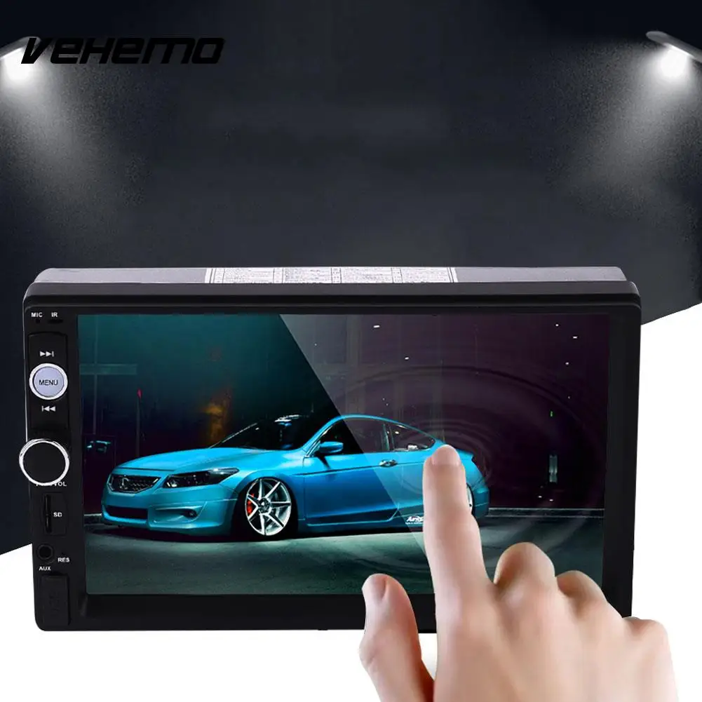 

Vehemo 7020 7 Inch Car Vehicle AUX MP5 Player FM Radio Bluetooth Remote Control