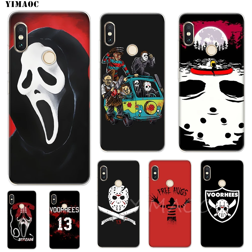 YIMAOC jason voorheesSoft TPU чехол для Xiaomi Redmi 6 4X 5A 4A S2 Note 4 5 Pro Plus Mi 8 9 SE A2 A1 MiX 2S MAX 3 |