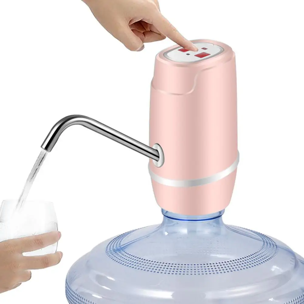 Portable Water dispenser Water Electric Pump Treatment Appliances Drinking Bottle With USB Charging Line
