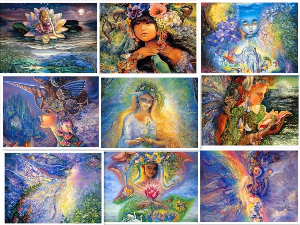 NEW 2017 5D diamond diy Paintings Josephine Wall mosaic icon cross stitch crafty decorative