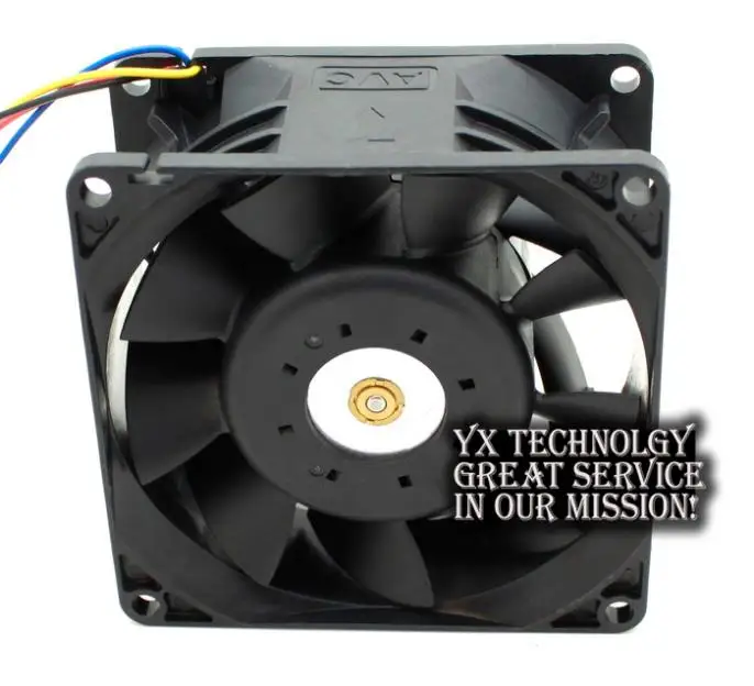 Новый и оригинальный 2B08038B48U 8038 8 см 80 мм 48 В 0.58A PWM вентилятор охлаждения с двумя