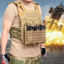 Охотничий Чехол тактический тройной подсумок армейский военный жилет аксессуары Сумка Molle подсумок